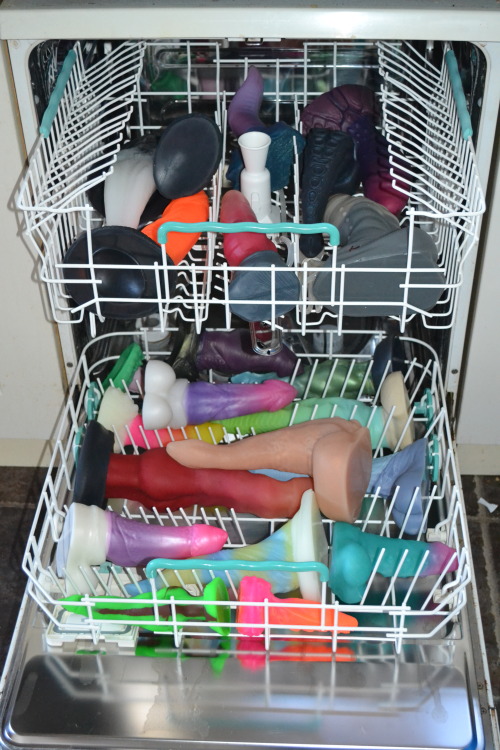 XXX vixxydicks:  All clean! Dishwasher short photo