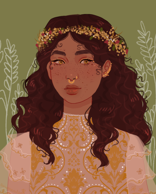 abbietheowl:Demeter, goddess of the Harvest and Agriculture 