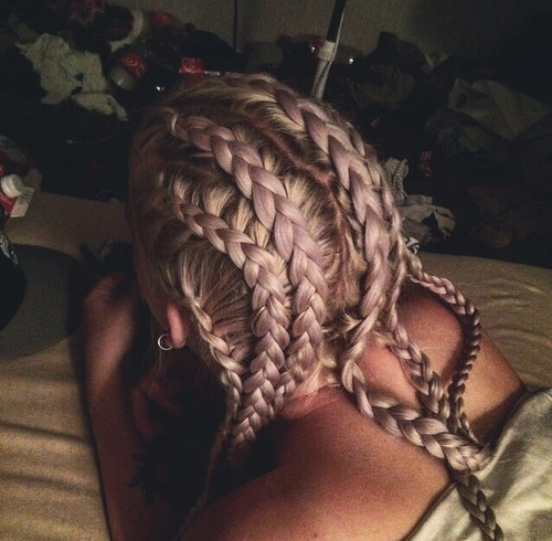 A lot of braids