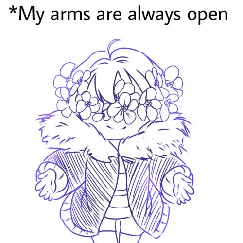 Hhh Can I Give Frisk A Hug >w>