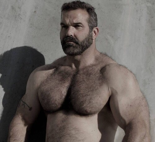 cumshotsandkisses:  cumshotsandkisses😘:  OMG he is so muscular, handsome, sexy, and hairy - WOOF my dream man.