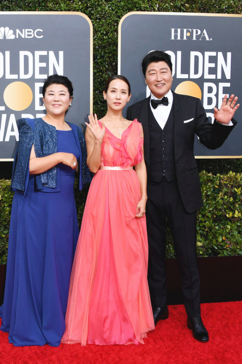 awardseason:LEE JEONG-EUN, CHO YEO-JEONG, SONG KANG-HO77th Annual Golden Globe Awards — January 5, 2