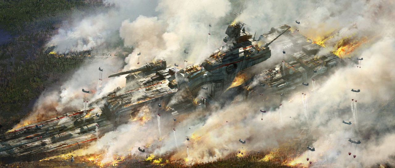 st-just: Crashed Ships