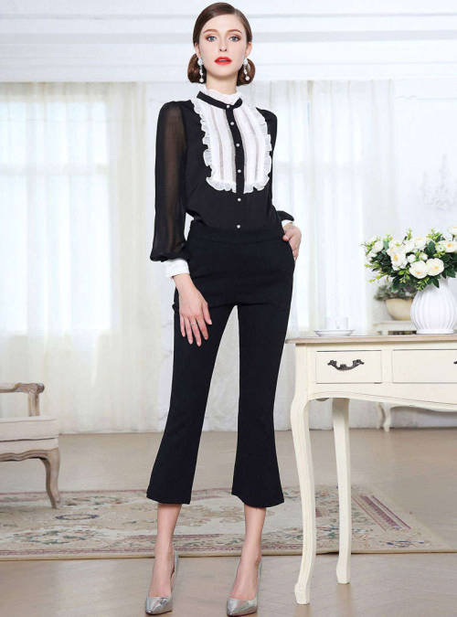 blouse and pants