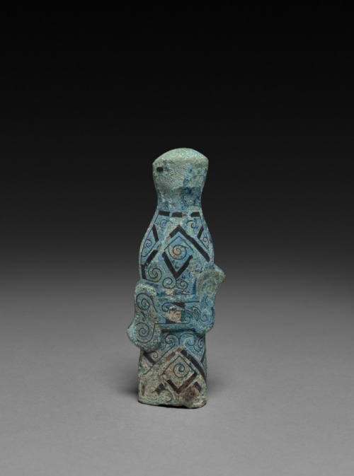 Halberd Standard, c. 600-221 BC, Cleveland Museum of Art: Chinese ArtSize: Overall: 10 cm (3 15/16 i
