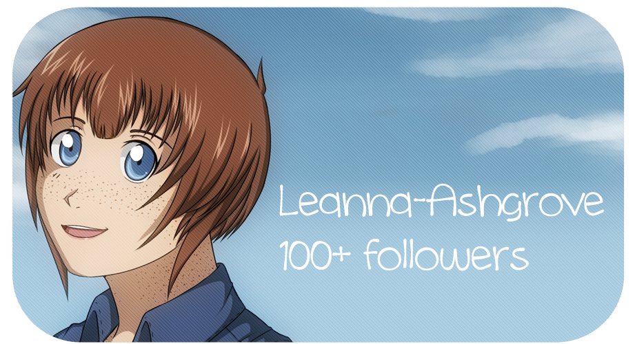 leanna-ashgrove:  The other day I had finally reached over 100+ followers on this