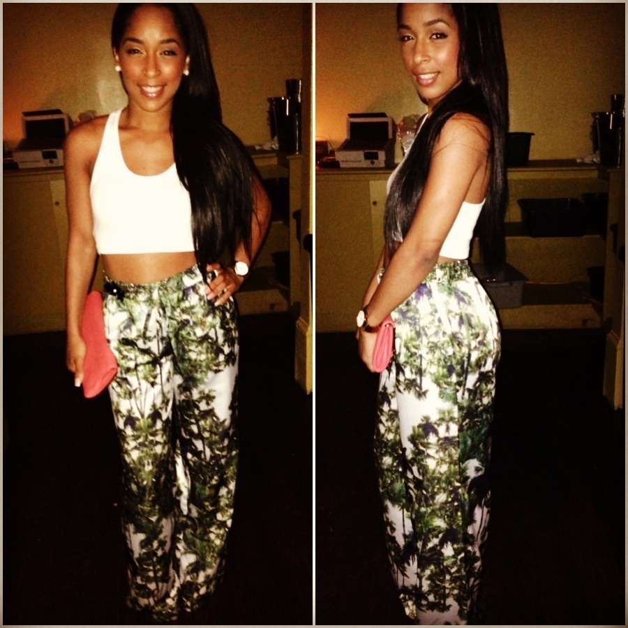 comeheregorgeous:  Loveeeee these silk pants  real beautiful 