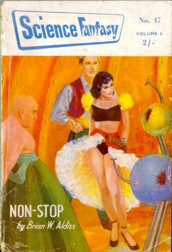 Science Fantasy, Feb 1956 #17.  Cover illustrated by Gerard Quinn.