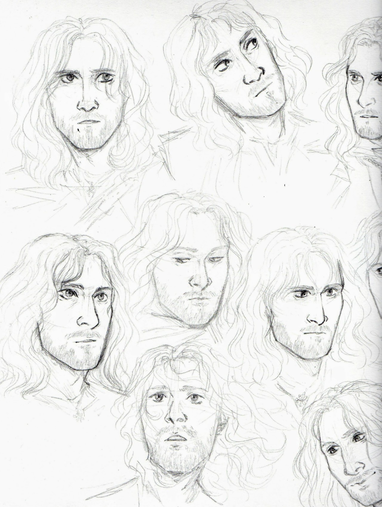 Aragorn  Lord of the Rings  Drawing Process Katari  Steemit