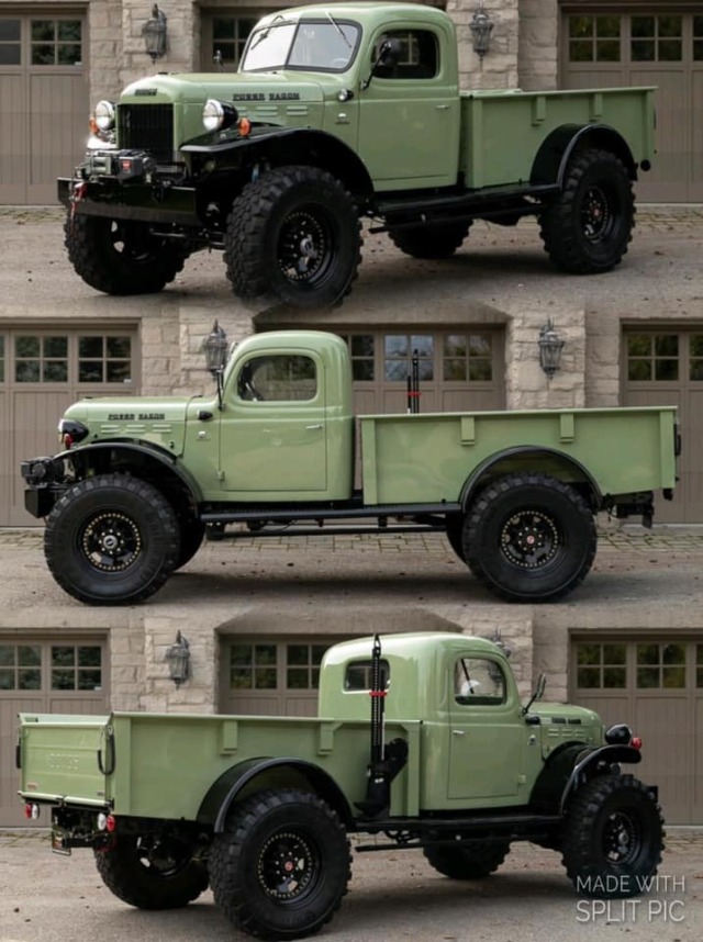 jacdurac:Those old Dodge Power Wagons were some of the coolest trucks ever!