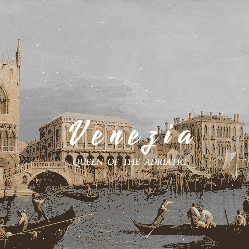 p-andore:history week meme | day four: one location Venice is a city in northeastern Italy and the c