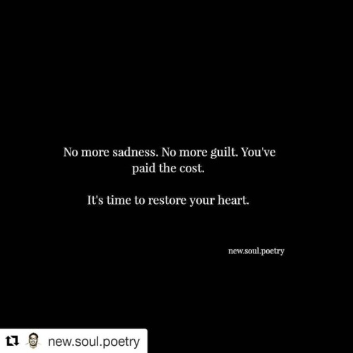 #Repost @new.soul.poetry (@get_repost)・・・It’s over. The person who used to hurt you. The mista