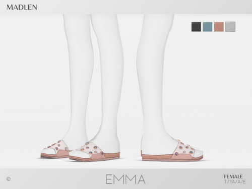 madlensims:Madlen Emma ShoesMesh modifying: Not allowed.Recolouring: Allowed (Please add original li