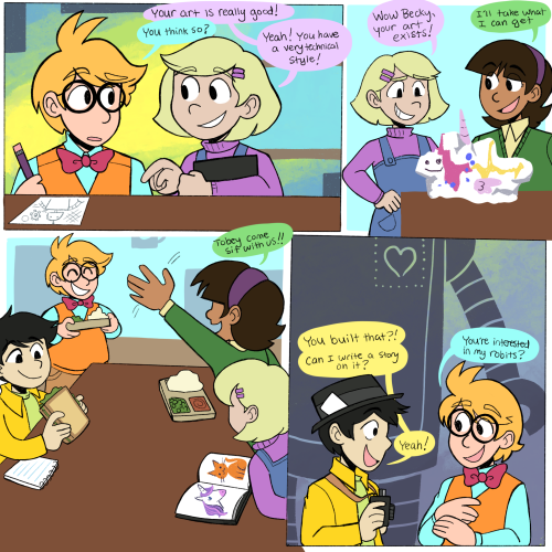 mewtwo365: Here’s a whole bunch of Wordgirl AU drawings!I enjoy when all the characters are happy, s