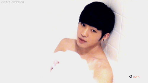come2noona:  Bath Time with Teen Top     