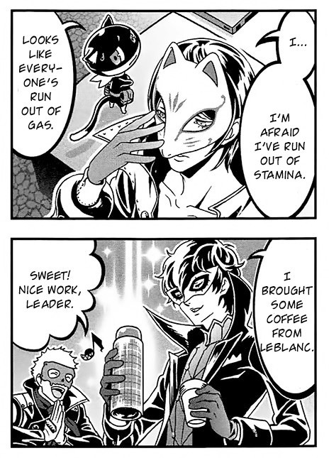 When Joker Uses His Stockpile Of Months Old Food To Heal Up The Rest Of The Group.