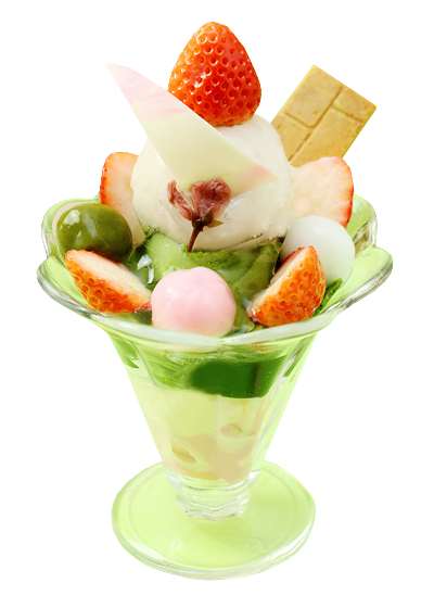 honeyrolls:Green Tea Parfaits