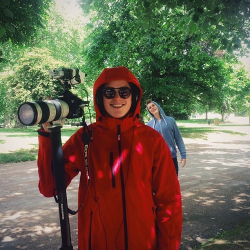 jacksgap:  One should always wear appropriate gear when filming… 