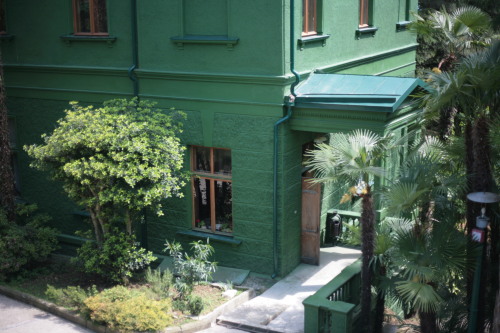 Stalin&rsquo;s dacha in SochiPainted green for camouflage, the building was once Stalin&rsquo;s favo