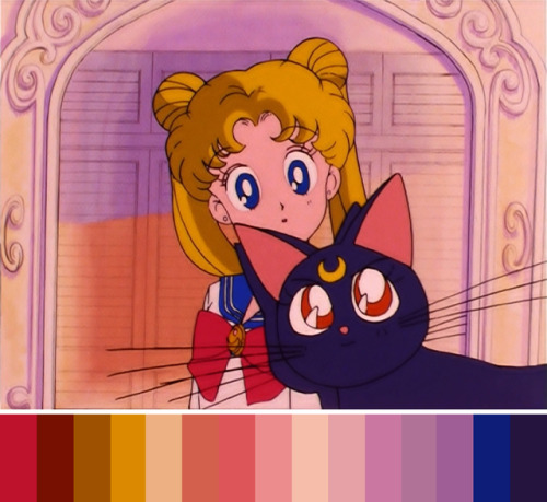 Sailor Moon (1993-1997)• Color palette requests  • Follow me on my personal Tumblr :)