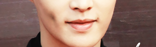  photo spam of lay’s dimple for anon! ♥ 