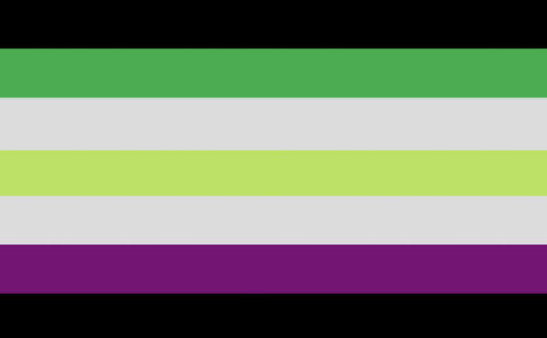 aro-ace-agender-space:Here’s my attempt at making an aromantic asexual agender (triple A) pride flag