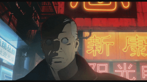 chillxpanic:  Scenes from the 1995 Anime “Ghost in the shell”.Music:  EDEN - 909 (official video)