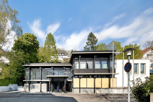 Museum (1975) of the Konrad Adenauer Foundation in Bad Honnef, Germany, by Karl Band