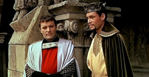 myfavoritepeterotoole:Peter O'Toole and Richard BurtonBecket (1964) directed by Peter GlenvilleRicha