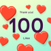 Thank you to everyone who got me to 100 likes!