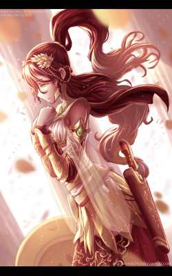 kurokami-taichi:  Pyrrha The Fall Maiden by   dishwasher1910  