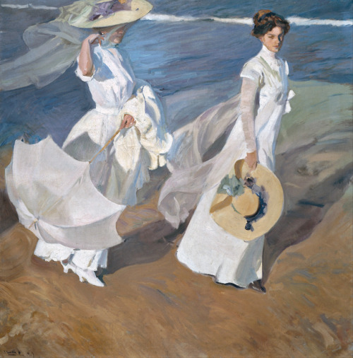 Strolling along the Seashore (1909), Joaquín Sorolla y Bastida