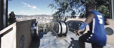 bestkungfuwushutaichiswords:  Wow, so fabulous parkour movements!