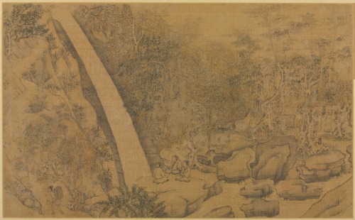 Dwelling in the Longmian (“Sleeping Dragon”) Mountains, Li Gonglin, 1100s-1200s, Clevela