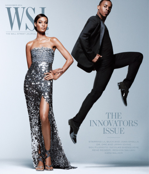 devoutfashion:WSJ Magazine November 2014Model: Joan Smalls & Lil BuckPhotographer: Daniel Jackson