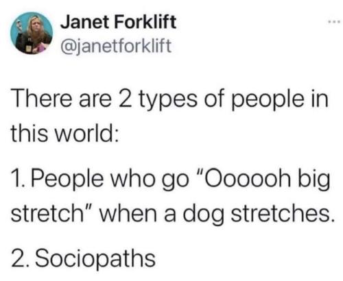 Oooooh big stretch