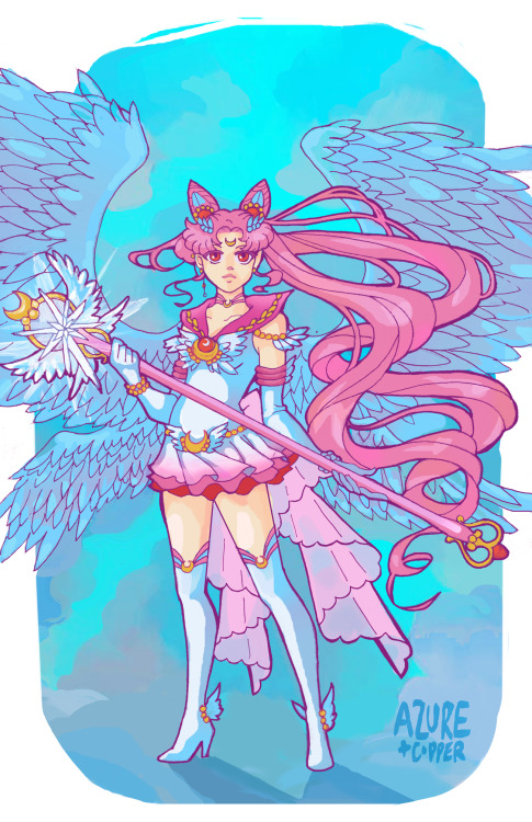 earthguardianmamoru:-Neo Sailor MoonGrown Chibi-Usa, for my Neo Sailor Moon Comic. A 6th arc, with H