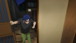 swimmingshotas:    Rei being super worried