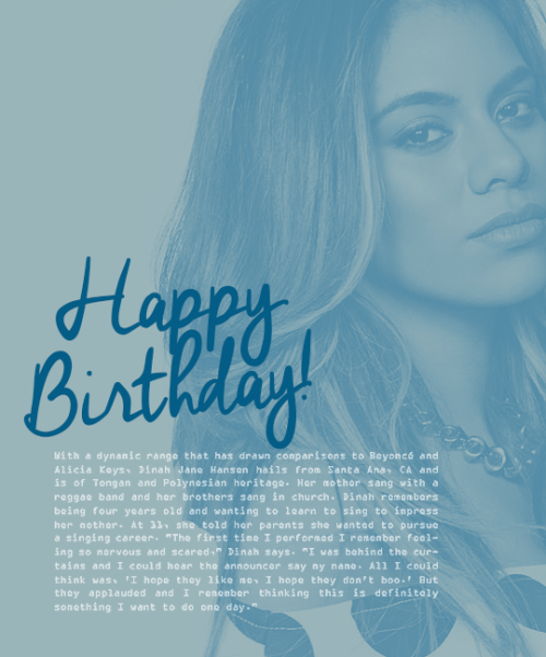 fckjauregui: Happy Birthday Dinah Jane Hansen - June 22, 1997