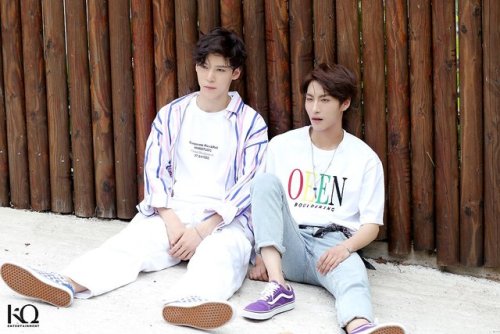[PHOTO BTS] ATEEZ SEONGHWA & YUNHO FOR THE STAR MAGAZINE AUGUST ISSUE