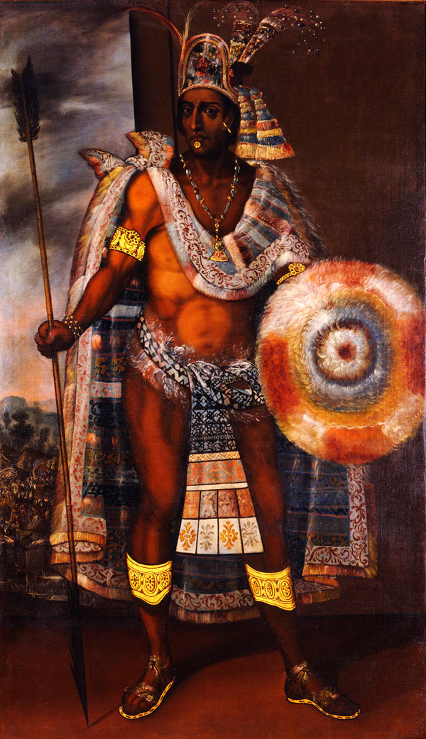 Portrait of Moctezuma  Antonio Rodriguez, 1680-97 Oil on canvas 1680-97  185 notes