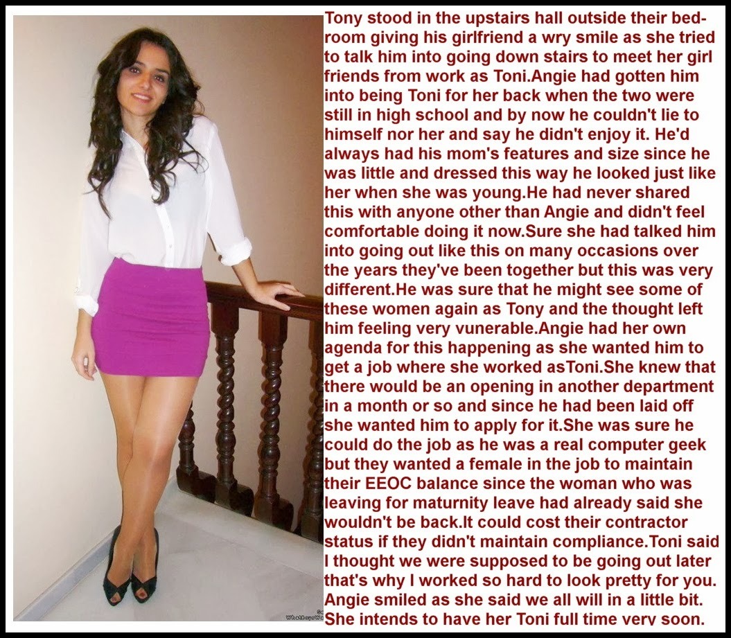 sissydonna:  genderrolereversal:  Angie has plans to keep Toni around  Where Boys