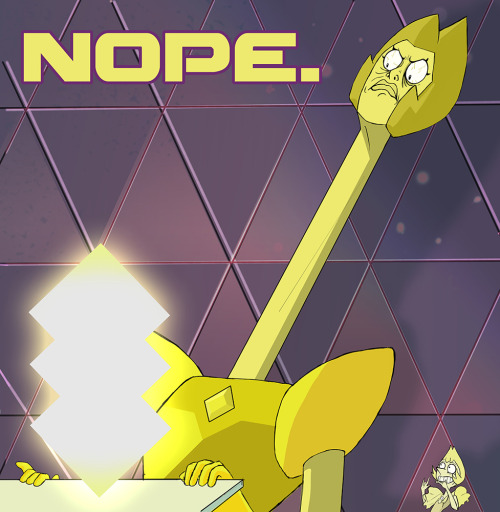 phiesse:Nope meme, Steven Universe version.This expression, for real, god bless this animator