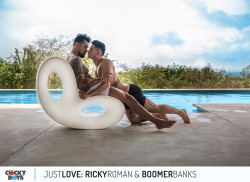 betosbackalley:  June 24, 2016, new out from Cockyboys Ricky Roman &amp; Boomer Banks Cockyboys membership only ฝ.95.  Click here to see more.   Beto’s Cornerhttp://betosbackalley.tumblr.com  