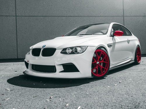 garage41:  BMW M3 E92  Red BBS F1 