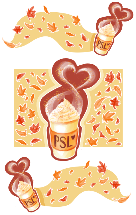 I ❤ Coffee, I ❤ Fall, I ❤ PSLI ❤ StickersDani K Design