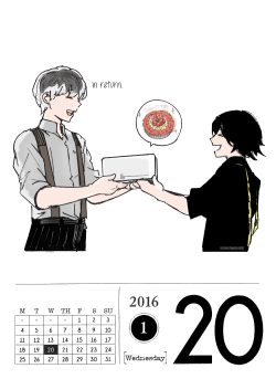 January 20, 2016Haise Returns The Share Of The Strawberries He Received From Juuzou