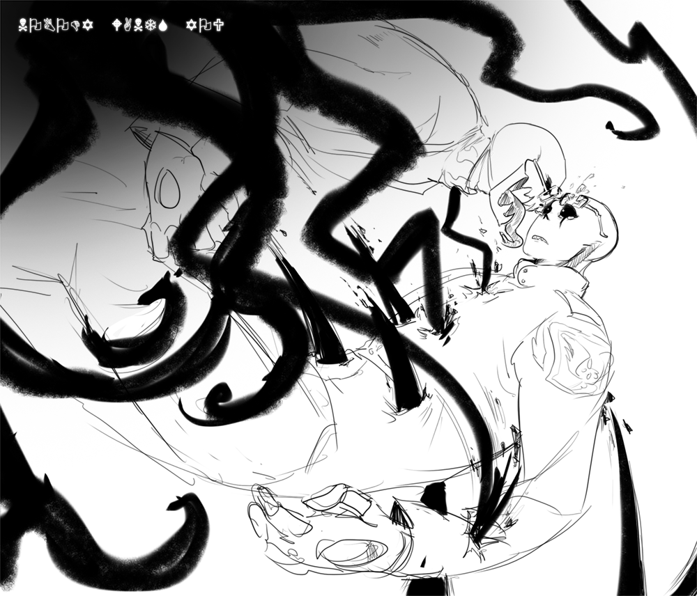 wet-ankles:  Bunch of draws of another gaster nicknamed “Kinkster” from the