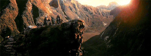 tlotrgifs:Erebor. The Lonely Mountain. The last of the great dwarf kingdoms of Middle-Earth.