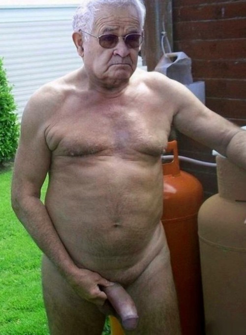 Lovely Naked Grandpa